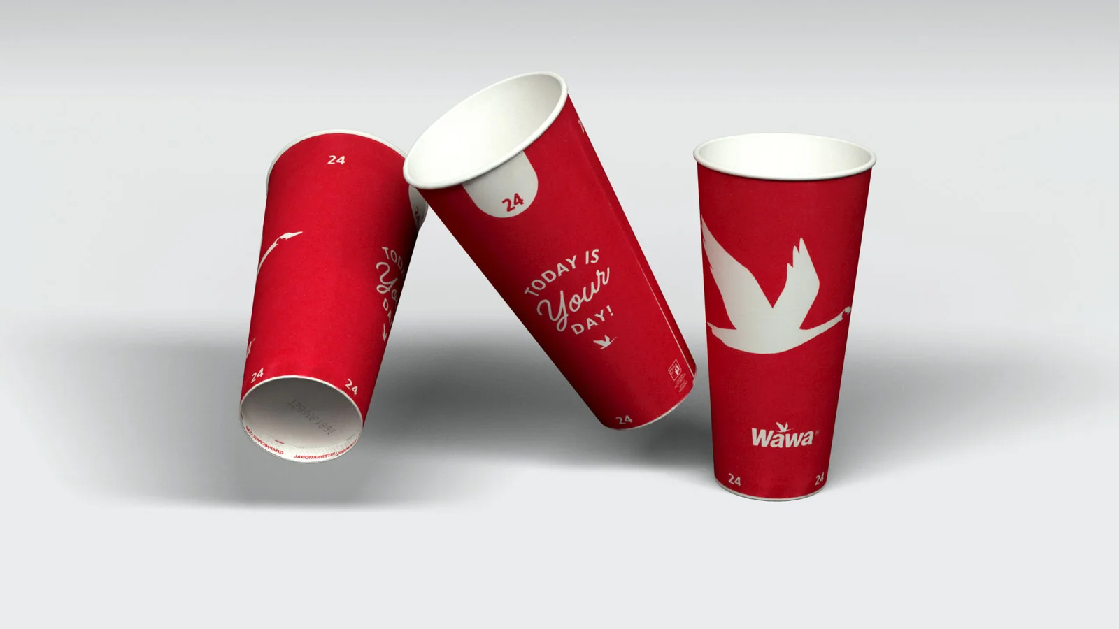 Wawa 24-ounce coffee cup recreation