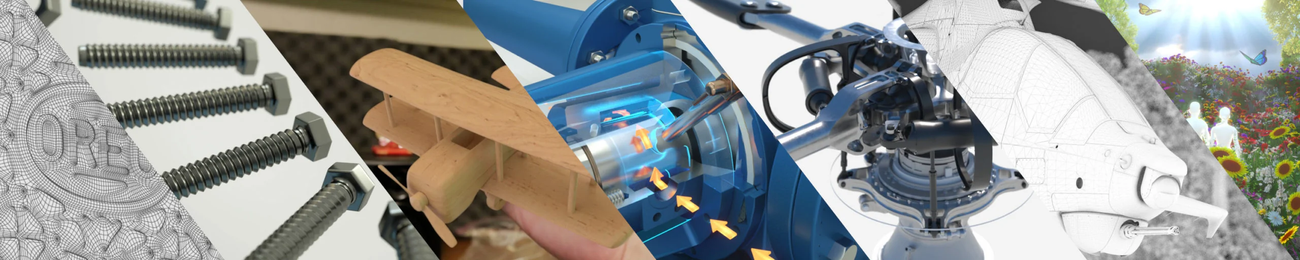 A physical build alongside its 3D technical visualization.