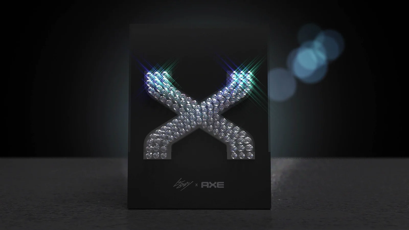 Finished diamond-covered WHAXE product composition 4